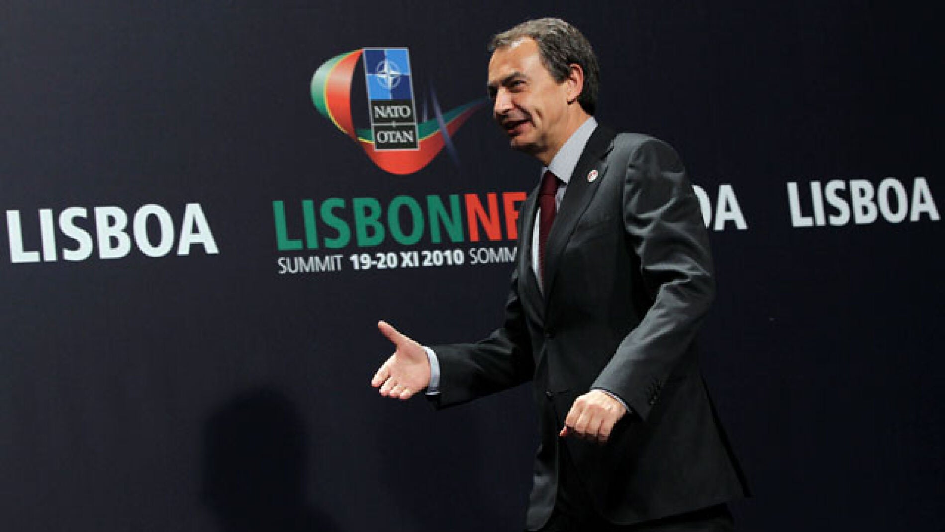 Zapatero llega a Lisboa