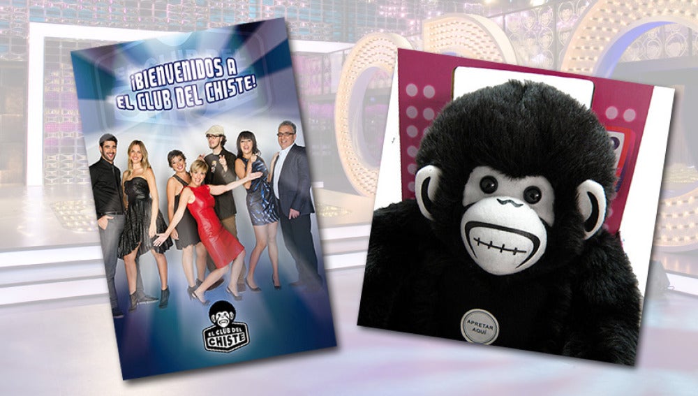 El libro y Paco, nuestra mascota de El Club del Chiste