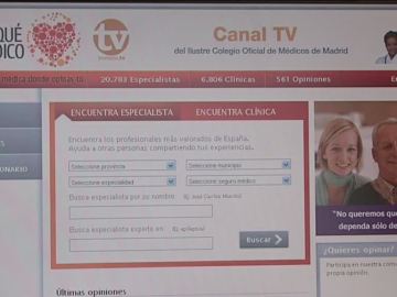 Página web dedicada a los médicos Página web dedicada a los médicos