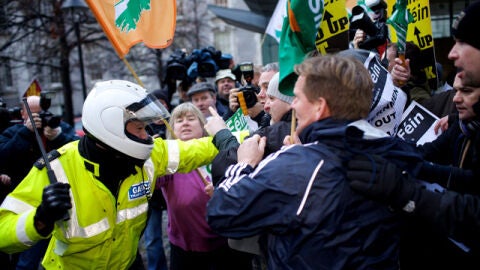Disturbios en Irlanda