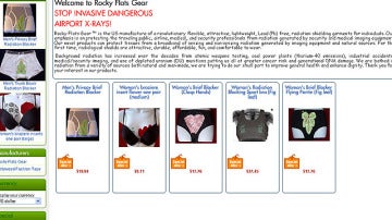 Ropa interior contra escáneres
