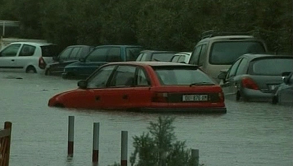 El centro de Croacia, inundado