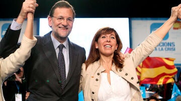 Mariano Rajoy con Alicia Sánchez Camacho