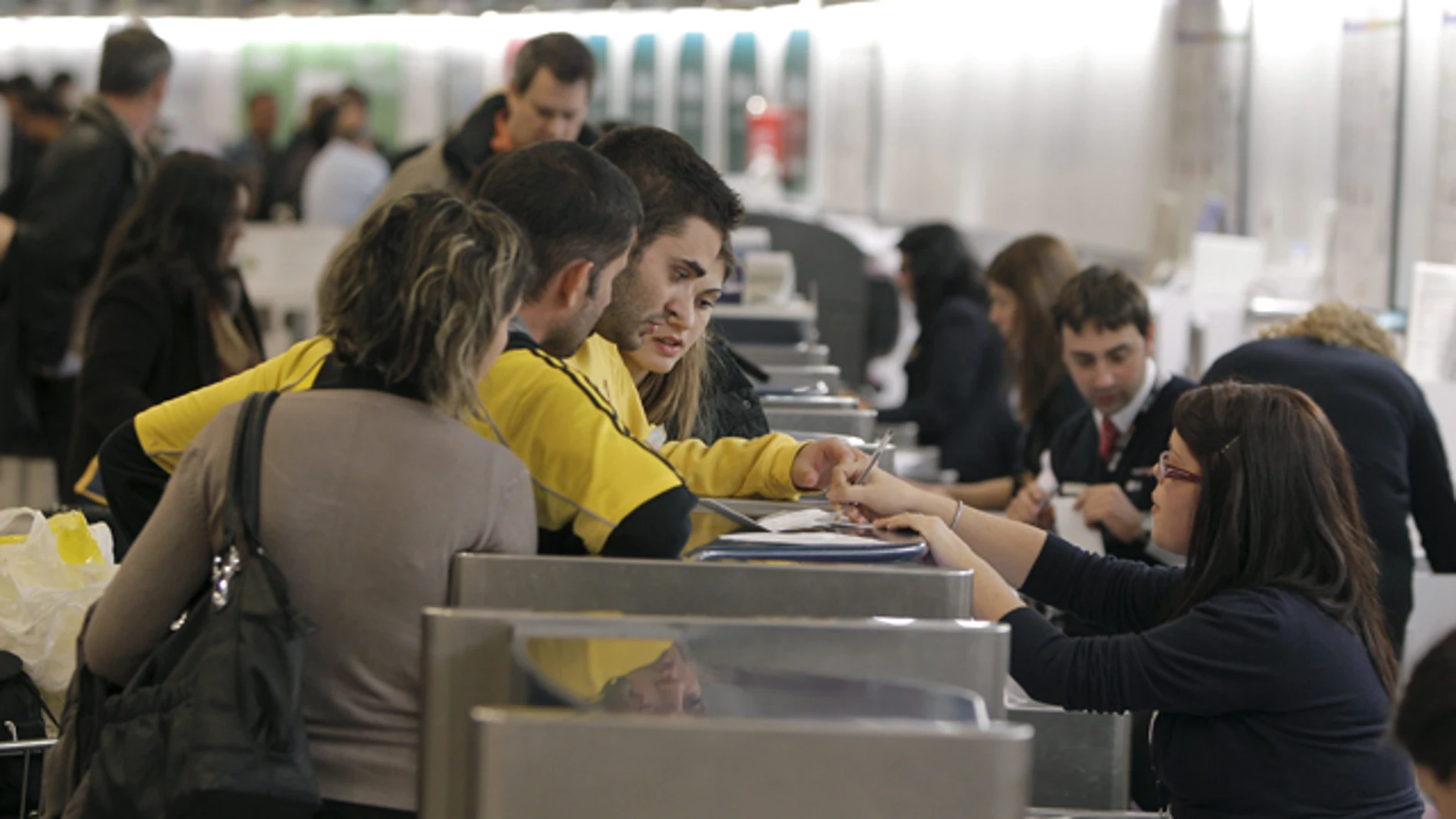 Mostradores de facturación en Barajas Mostradores de facturación en Barajas