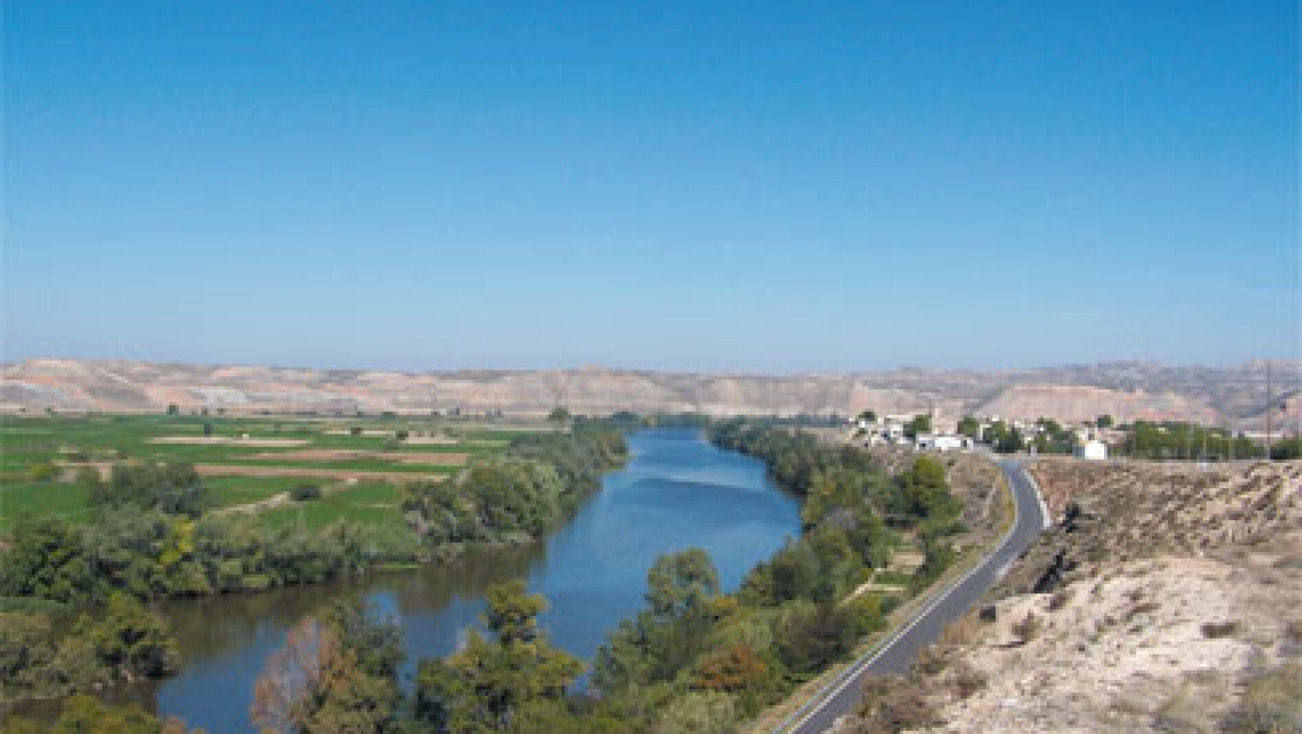 EL r&iacute;o Ebro