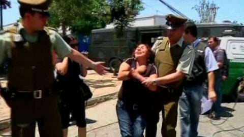 Incidentes y altercados entre los familares de los presos muertos y las autoridades chilenas
