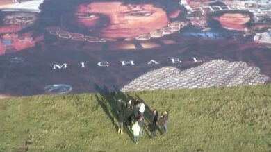 Más de 2.600 metros cuadrados de Michael Jackson en el póster más grande