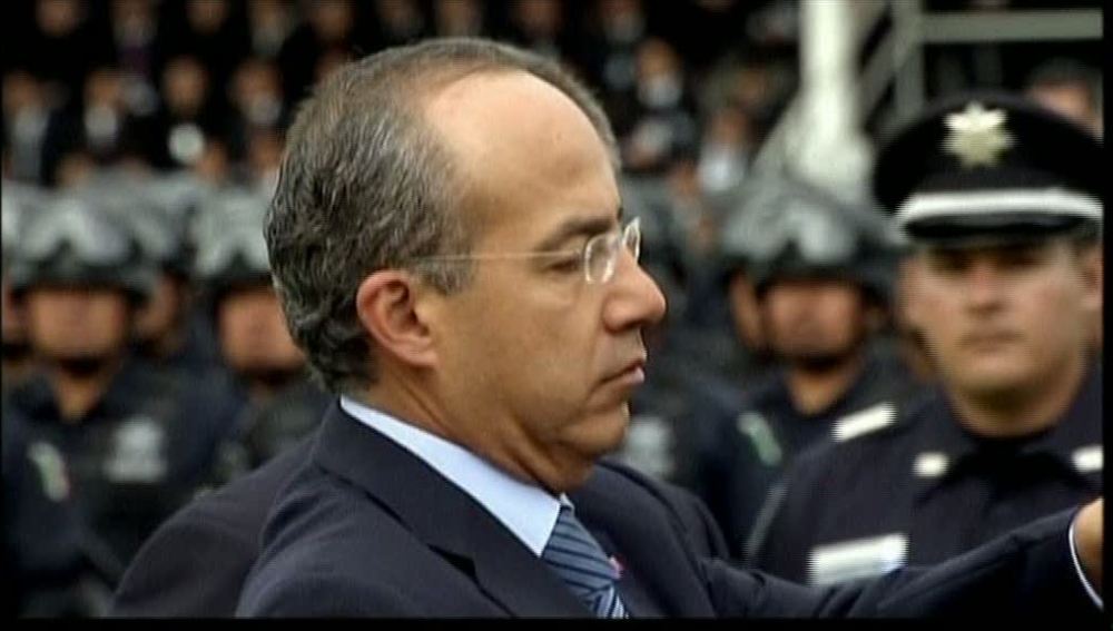 Felipe Calderón, presidente de México