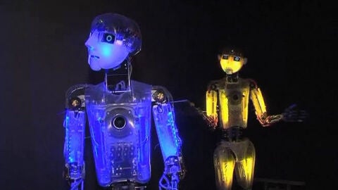 Robots actores en Varsovia