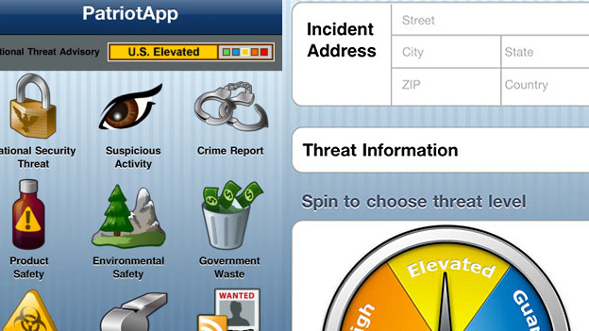 Patrio App, la nueva forma en EEUU de denunciar a los terroristas Patrio App, la nueva forma en EEUU de denunciar a los terroristas