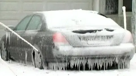 Temperaturas bajo cero en EEUU Temperaturas bajo cero en EEUU