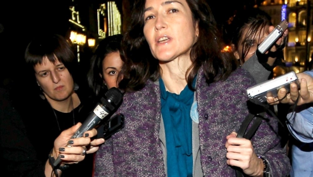La ministra de Cultura, Ángeles González Sinde