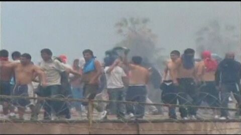 Mot&iacute;n en una prisi&oacute;n de Chile