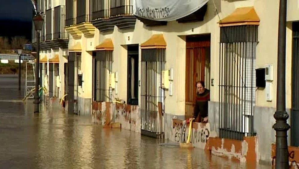 Inundación en Lora del Río