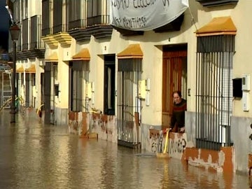 Inundación en Lora del Río