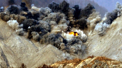 Maniobras en Corea