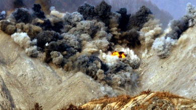 Seúl muestra su fuerza a Corea del Norte que amenaza con una 