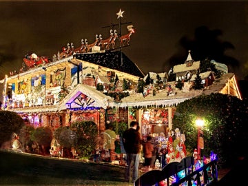 La casa más navideña La casa más navideña