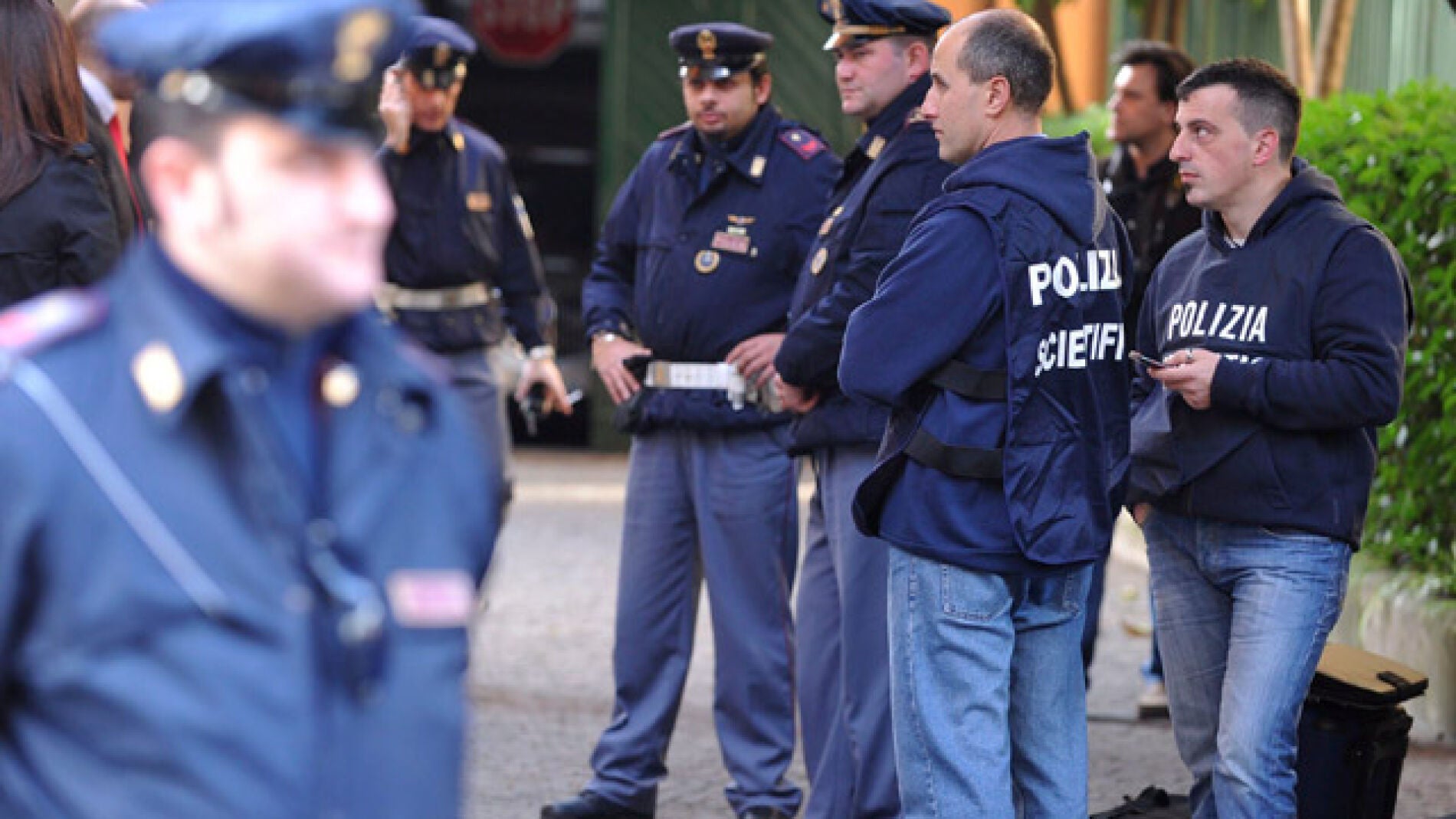 Polic&iacute;a romana
