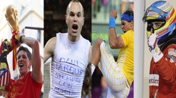 Torres, Iniesta, Nadal y Alonso, los mejores deportistas españoles en Internet
