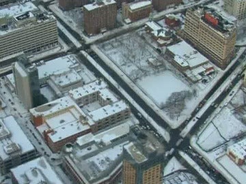 Gran nevada en Nueva York