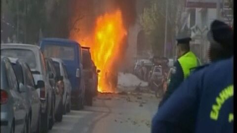 Estalla una bomba junto a un tribunal de Atenas sin causar heridos