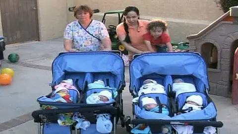 La madre de octillizos está a punto del desahucio La madre de octillizos está a punto del desahucio