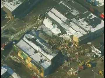 Una explosión en una tienda de muebles en Detroit causa un muerto y dos heridos Una explosión en una tienda de muebles en Detroit causa un muerto y dos heridos
