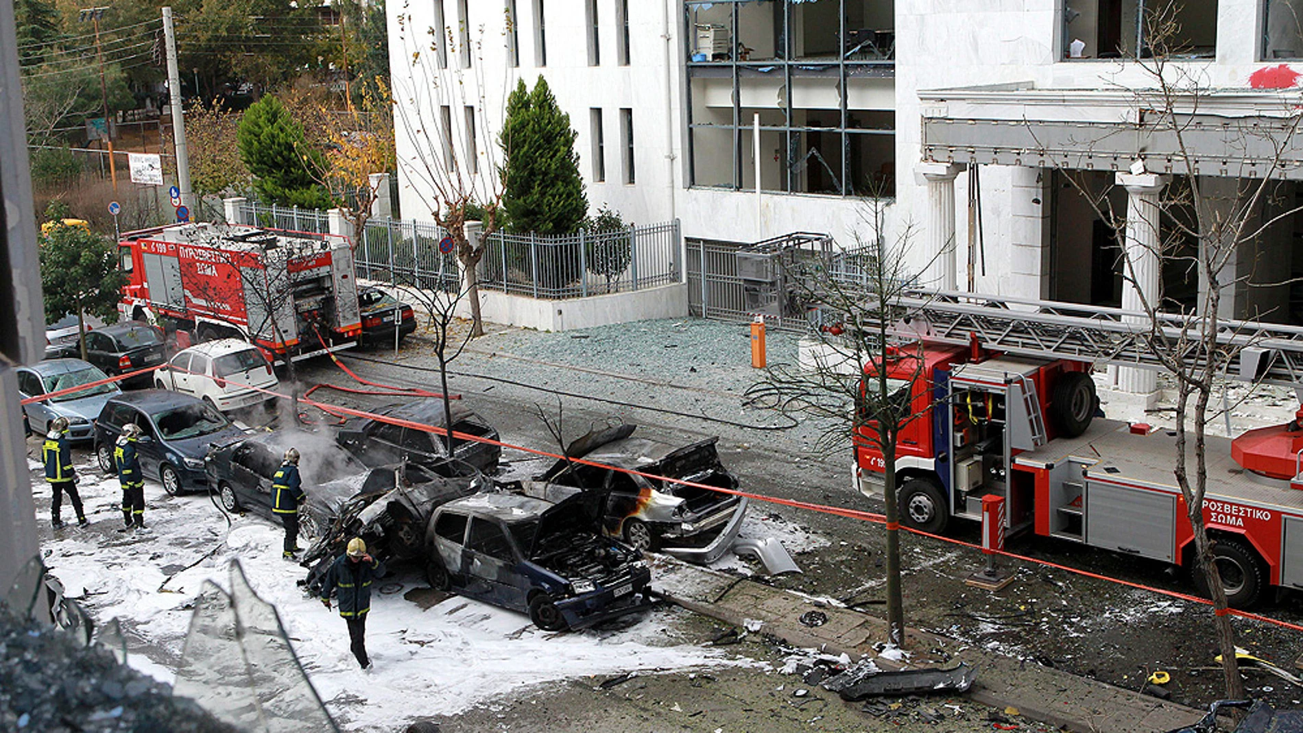 Atentado en Grecia Atentado en Grecia