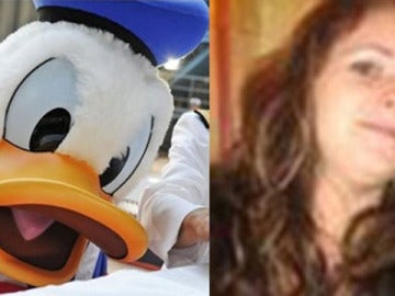 El Pato Donald y la mujer que lo llevará al banquillo, April Magolon