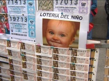 Puesto de lotería en la calle