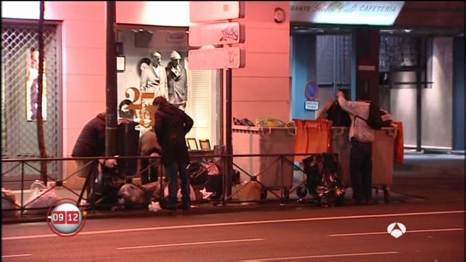 Buscando en la basura