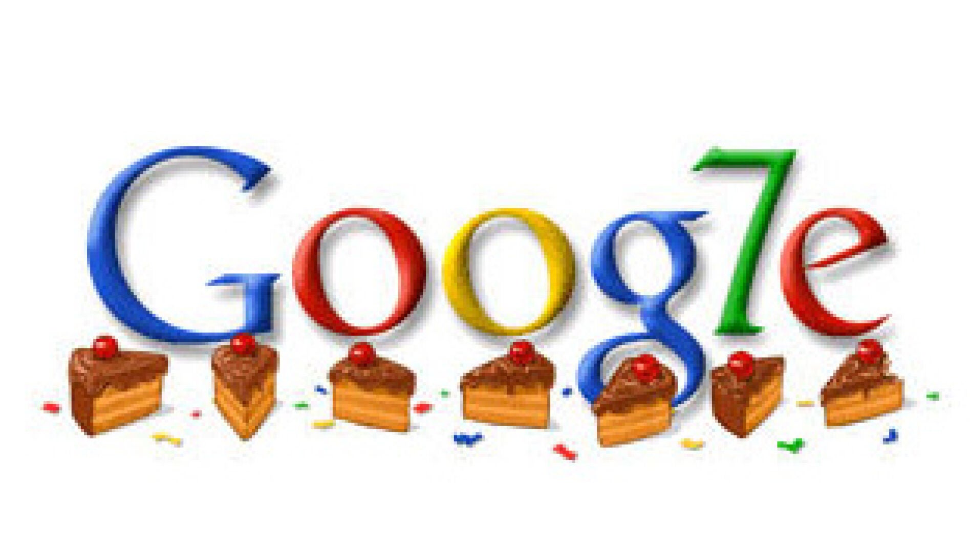 S&eacute;ptimo cumplea&ntilde;os de Google