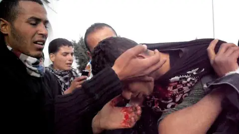 Enfrentamientos en Túnez Enfrentamientos en Túnez