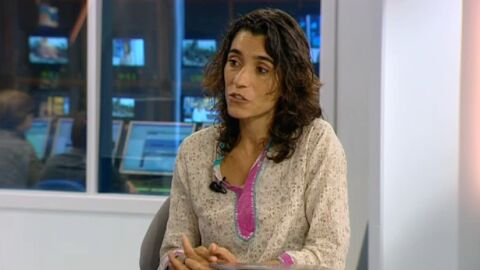 Lule G&oacute;mez. Cooperante canaria en Hait&iacute;