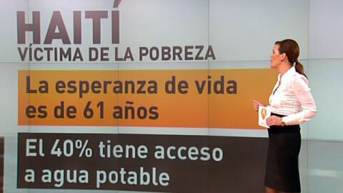 Indira Garc&iacute;a analiza los datos de Hait&iacute;
