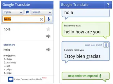 Google Translate para Android Google Translate para Android