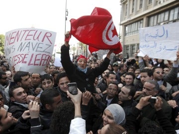 Revueltas en Túnez