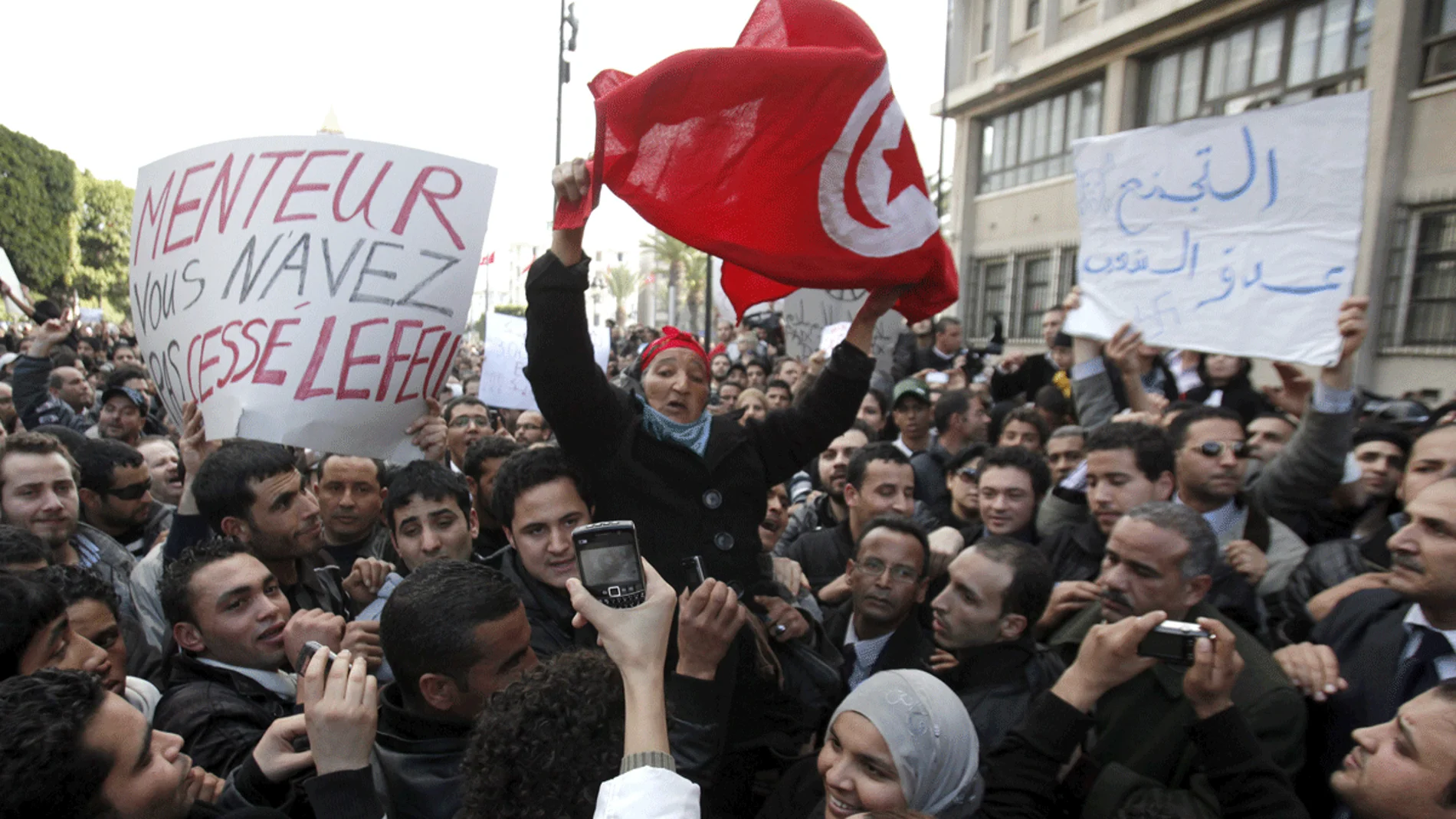Revueltas en Túnez Revueltas en Túnez
