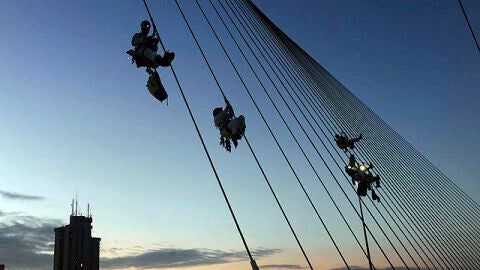 Protesta de Greenpeace en Jerusal&eacute;n