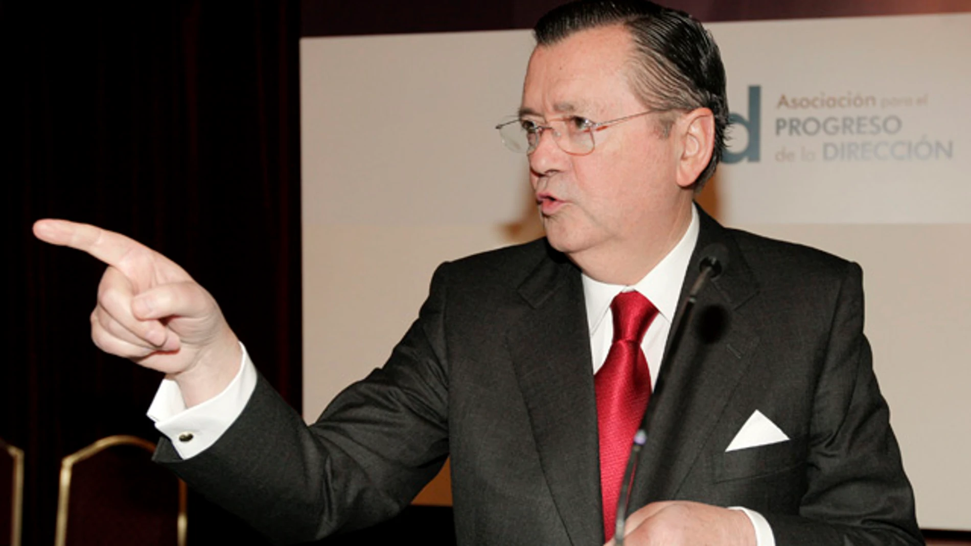 El consejero delegado del Santander, Alfredo Sáenz El consejero delegado del Santander, Alfredo Sáenz