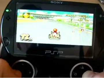 Jugando a la Wii en una PSP Jugando a la Wii en una PSP