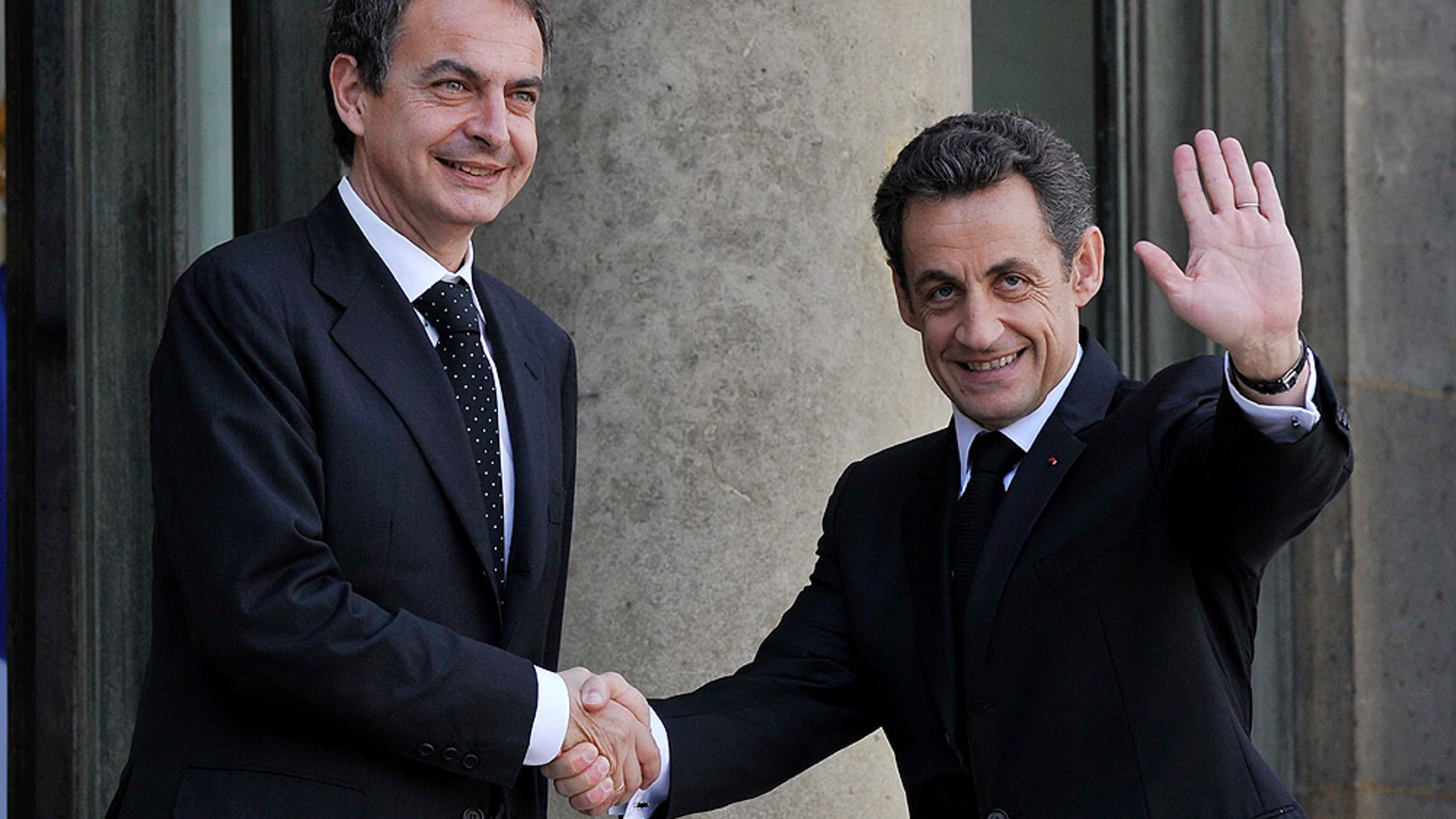 Encuentro anterior de Zapatero y Sarkozy Encuentro anterior de Zapatero y Sarkozy
