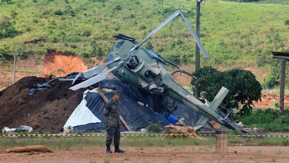 Accidente de helicóptero en Brasil