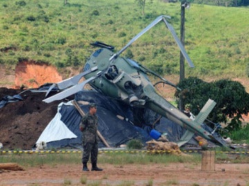 Accidente de helicóptero en Brasil