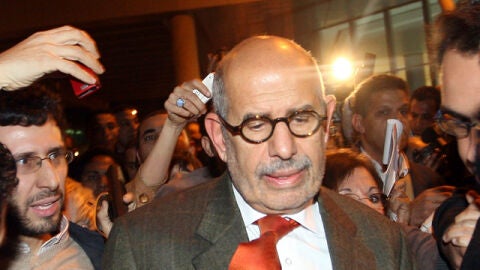 ElBaradei, en su regreso a Egipto