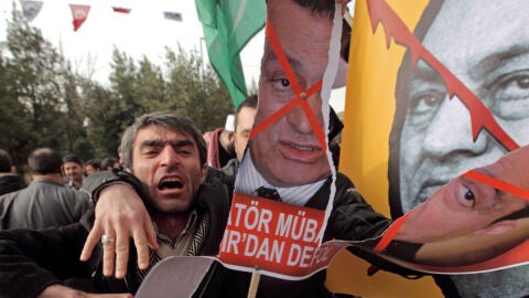 Protestas contra Mubarak