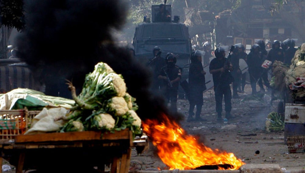 Los tanques toman El Cairo