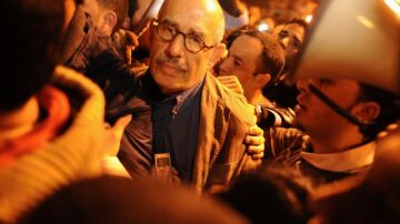 El ganador del premio Nóbel de la Paz, el egipcio Mohamed ElBaradei