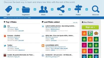 Flinkin.com, una red social para compartir enlaces